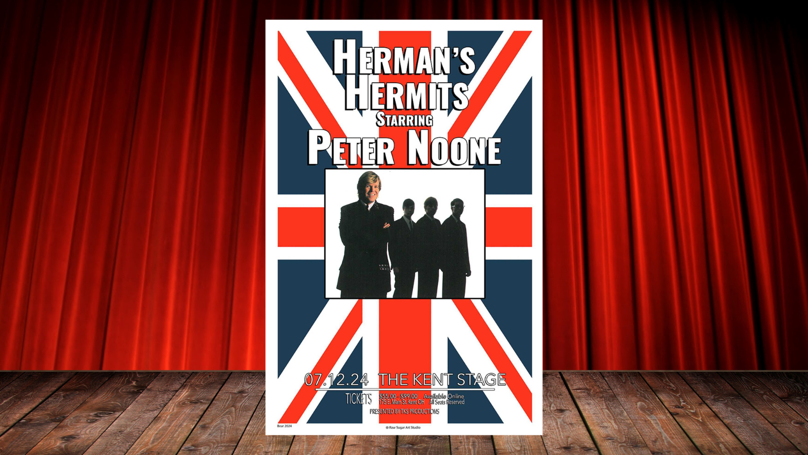 Peter Noone Herman's Hermits at The Kent Stage Raw Sugar Studio