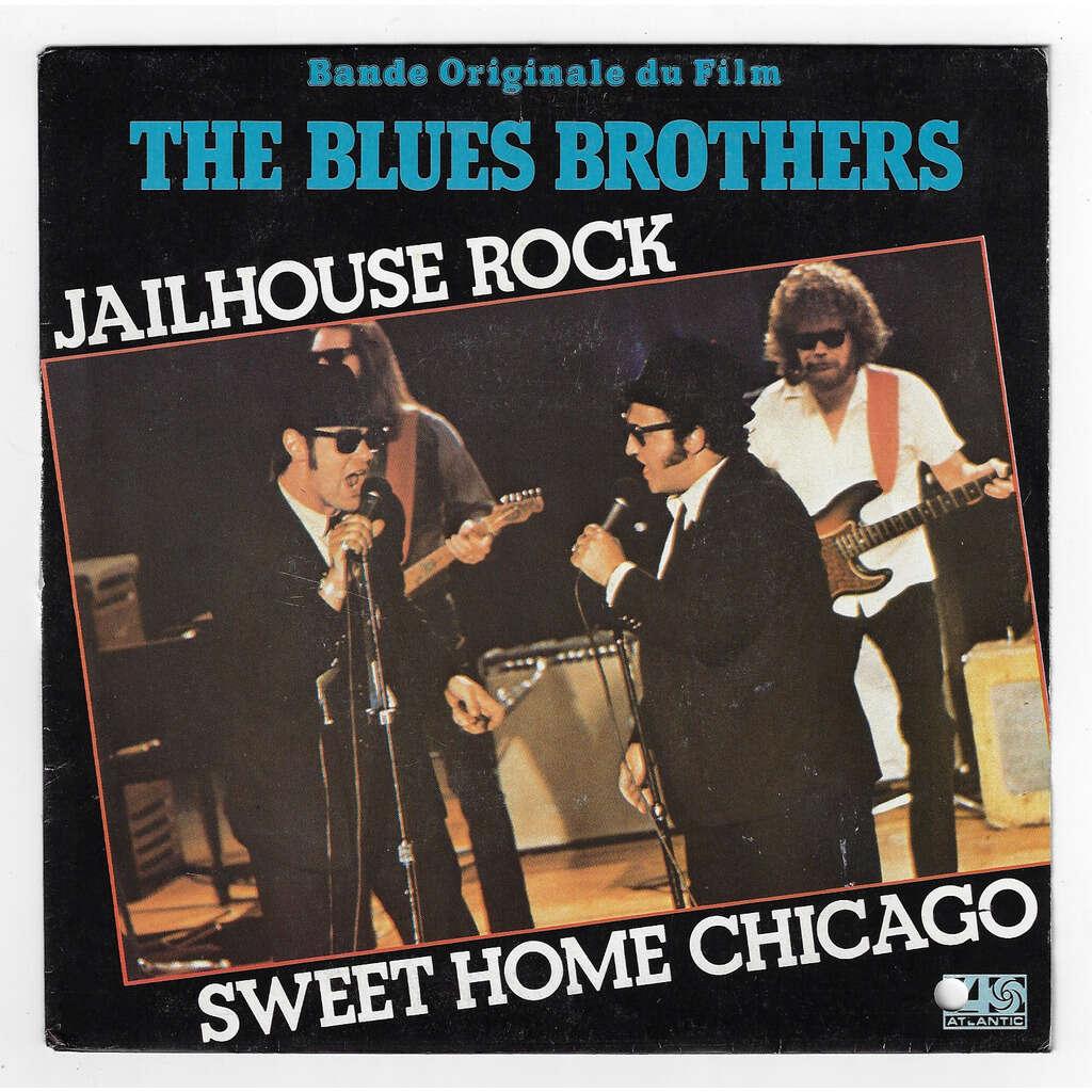 Jailhouse rock / sweet home chicago de The Blues Brothers, SP chez promudis  - Ref:120318890